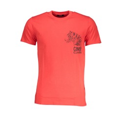 CAVALLI CLASS T-SHIRT MANICHE CORTE UOMO ROSSO
