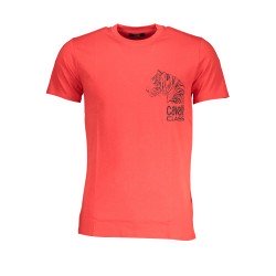 CAVALLI CLASS T-SHIRT MANICHE CORTE UOMO ROSSO