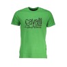 CAVALLI CLASS T-SHIRT MANICHE CORTE UOMO VERDE