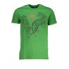 CAVALLI CLASS T-SHIRT MANICHE CORTE UOMO VERDE