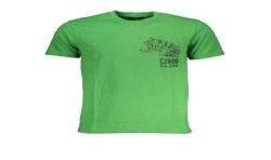 CAVALLI CLASS T-SHIRT MANICHE CORTE UOMO VERDE