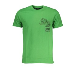 CAVALLI CLASS T-SHIRT MANICHE CORTE UOMO VERDE