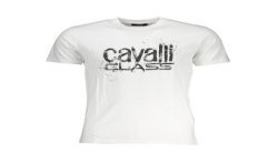 CAVALLI CLASS T-SHIRT MANICHE CORTE UOMO BIANCO