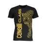 CAVALLI CLASS T-SHIRT MANICHE CORTE UOMO NERO