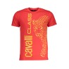 CAVALLI CLASS T-SHIRT MANICHE CORTE UOMO ROSSO