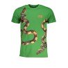 CAVALLI CLASS T-SHIRT MANICHE CORTE UOMO VERDE