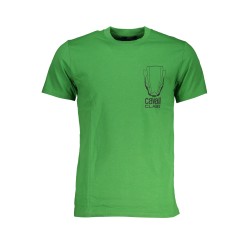 CAVALLI CLASS T-SHIRT MANICHE CORTE UOMO VERDE