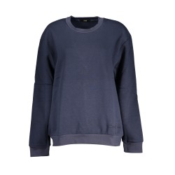 CAVALLI CLASS FELPA SENZA ZIP DONNA BLU