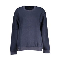 CAVALLI CLASS FELPA SENZA ZIP DONNA BLU