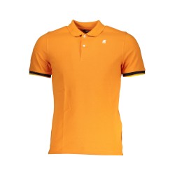 K-WAY POLO MANICHE CORTE UOMO ARANCIO