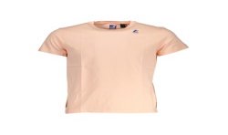 K-WAY T-SHIRT MANICHE CORTE UOMO ROSA