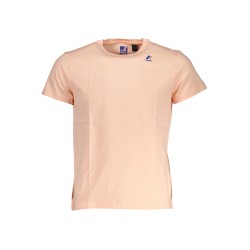 K-WAY T-SHIRT MANICHE CORTE UOMO ROSA