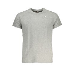 K-WAY T-SHIRT MANICHE CORTE UOMO GRIGIO