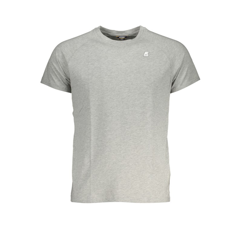 K-WAY T-SHIRT MANICHE CORTE UOMO GRIGIO