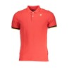 K-WAY POLO MANICHE CORTE UOMO ROSSO