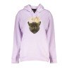 CAVALLI CLASS FELPA SENZA ZIP DONNA VIOLA