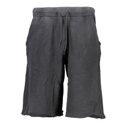 GUESS JEANS PANTALONE BERMUDA UOMO NERO