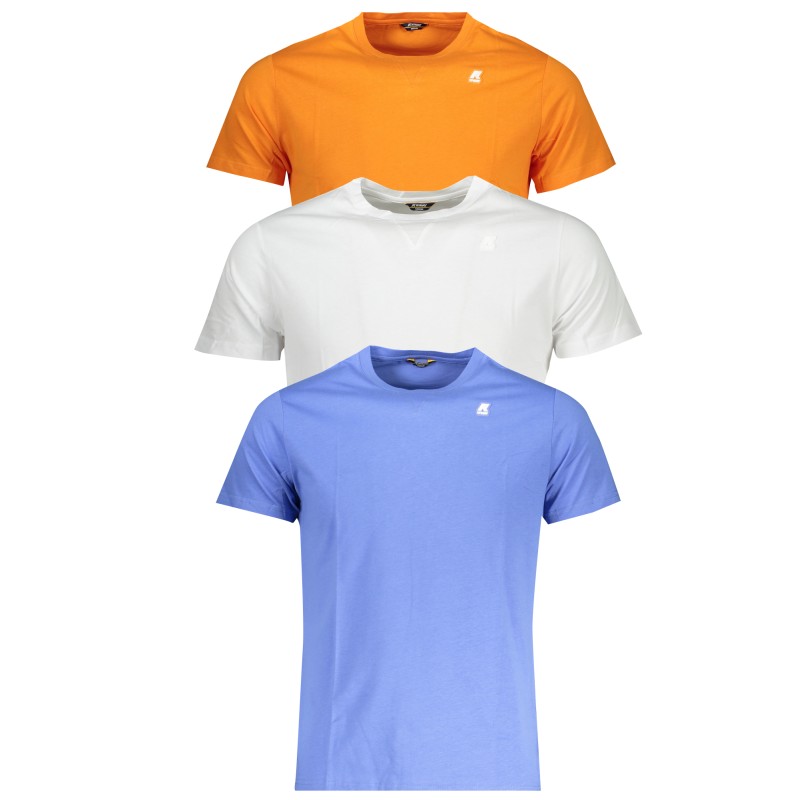 K-WAY T-SHIRT MANICHE CORTE UOMO BIANCO