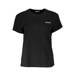PATRIZIA PEPE T-SHIRT MANICHE CORTE DONNA NERO