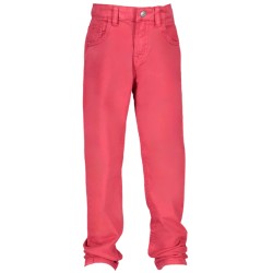 GUESS JEANS PANTALONE BAMBINO ROSSO