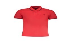 HARMONT & BLAINE POLO MANICHE CORTE UOMO ROSSO