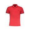 HARMONT & BLAINE POLO MANICHE CORTE UOMO ROSSO