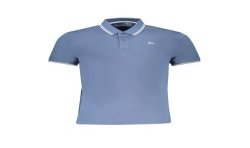 HARMONT & BLAINE POLO MANICHE CORTE UOMO BLU
