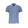 HARMONT & BLAINE POLO MANICHE CORTE UOMO BLU