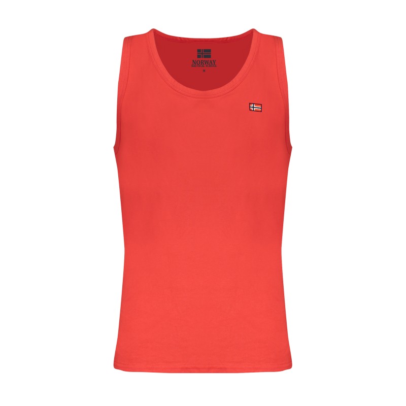 NORWAY 1963 CANOTTA UOMO ROSSO