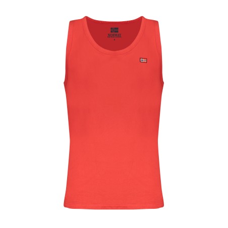 NORWAY 1963 CANOTTA UOMO ROSSO