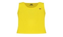 NORWAY 1963 CANOTTA UOMO GIALLO