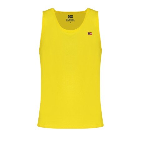 NORWAY 1963 CANOTTA UOMO GIALLO