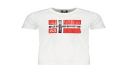 NORWAY 1963 T-SHIRT MANICHE CORTE UOMO BIANCO
