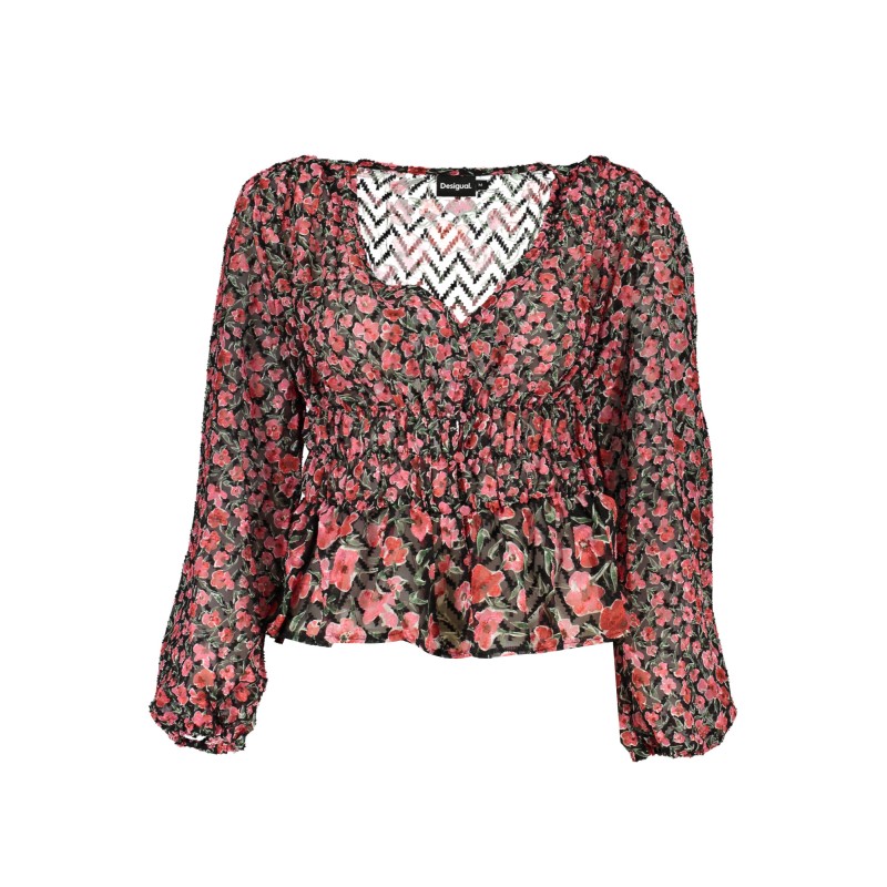 DESIGUAL MAGLIA DONNA ROSA