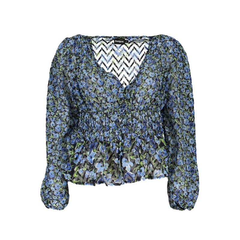 DESIGUAL MAGLIA DONNA BLU