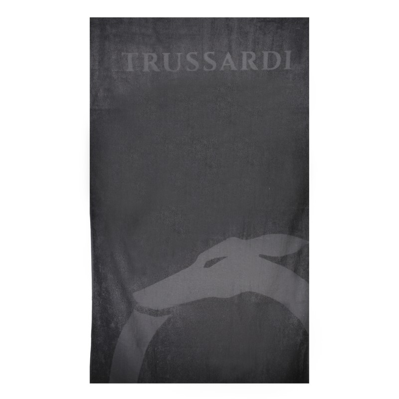 TRUSSARDI JEANS TELO MARE UOMO NERO