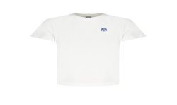 NORTH SAILS T-SHIRT MANICHE CORTE BAMBINO BIANCO