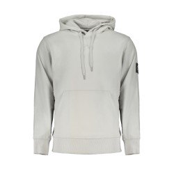 CALVIN KLEIN FELPA SENZA ZIP UOMO GRIGIO
