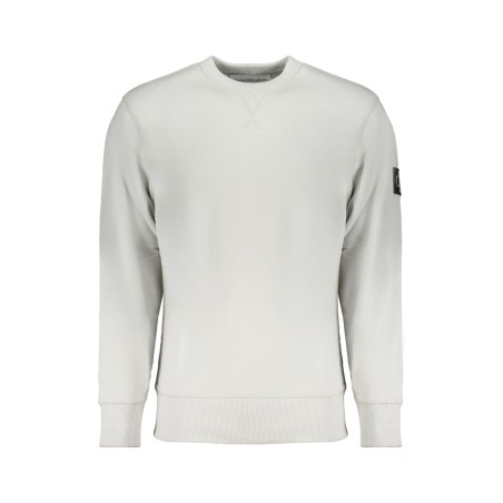 CALVIN KLEIN FELPA SENZA ZIP UOMO GRIGIO