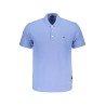 NAPAPIJRI POLO MANICHE CORTE UOMO AZZURRO
