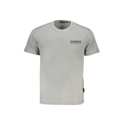 NAPAPIJRI T-SHIRT MANICHE CORTE UOMO GRIGIO