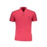 NAPAPIJRI POLO MANICHE CORTE UOMO ROSA