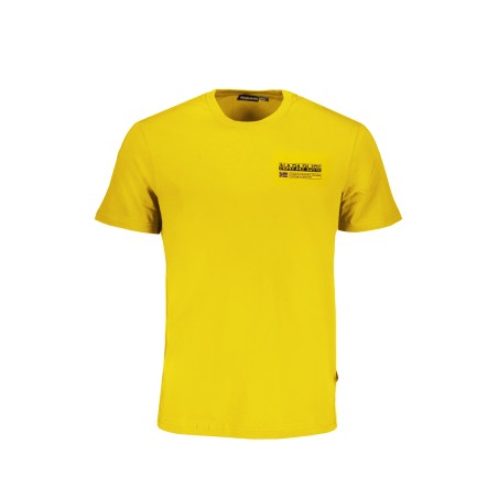 NAPAPIJRI T-SHIRT MANICHE CORTE UOMO GIALLO