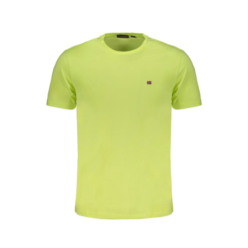 NAPAPIJRI T-SHIRT MANICHE CORTE UOMO GIALLO