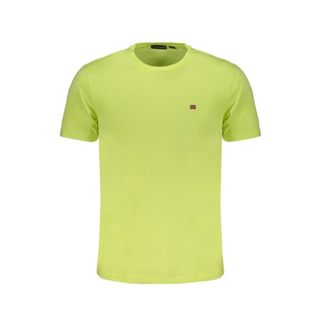 NAPAPIJRI T-SHIRT MANICHE CORTE UOMO GIALLO