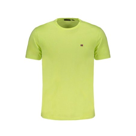 NAPAPIJRI T-SHIRT MANICHE CORTE UOMO GIALLO