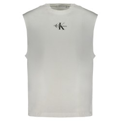 CALVIN KLEIN T-SHIRT SENZA MANICHE UOMO BIANCO