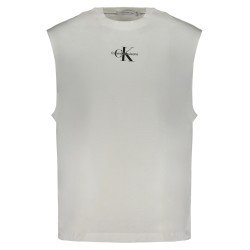 CALVIN KLEIN T-SHIRT SENZA MANICHE UOMO BIANCO