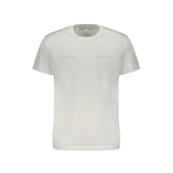 CALVIN KLEIN T-SHIRT MANICHE CORTE UOMO BIANCO