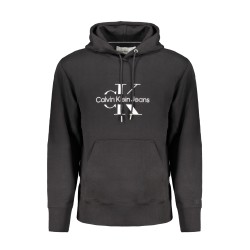 CALVIN KLEIN FELPA SENZA ZIP UOMO NERO